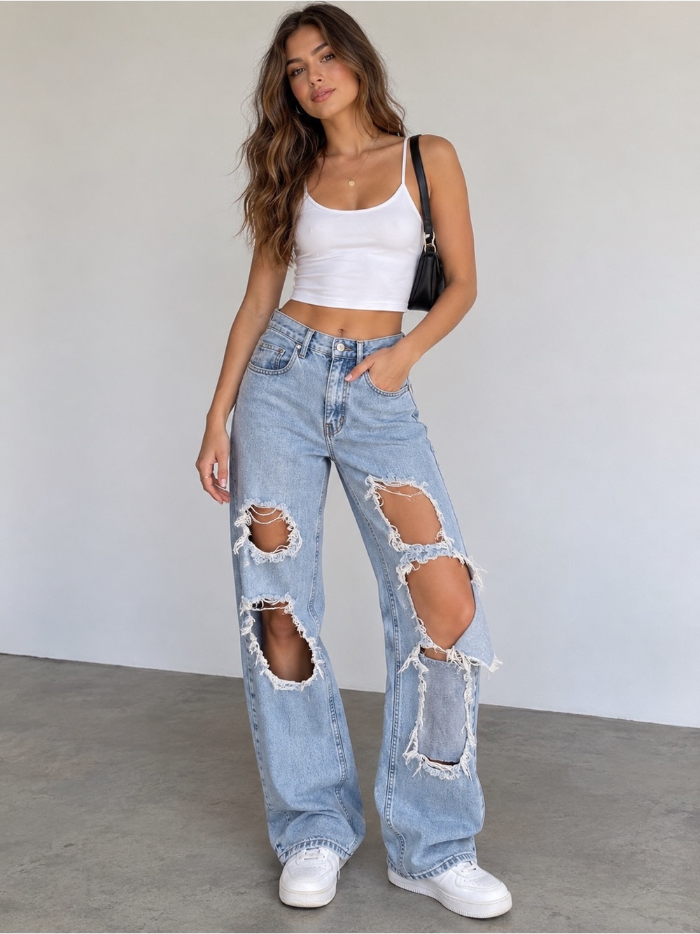 BDG Urban Outfitters High Rise Baggy Jeans Size 25 Denim Distressed Y2K Skater